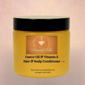 Castor Oil & Vitamin E Hair & Scalp Conditioner 4 oz